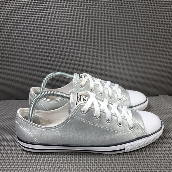 converse dainty silver